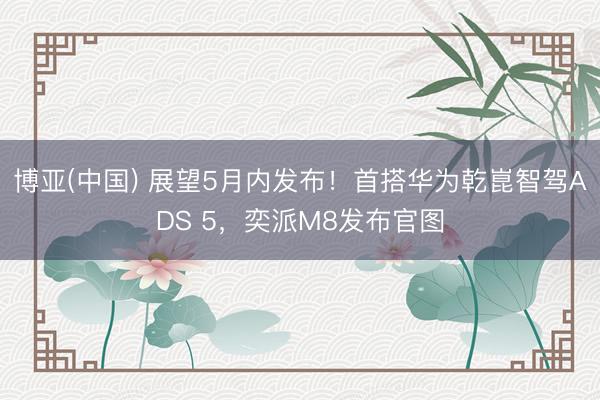 博亚(中国) 展望5月内发布！首搭华为乾崑智驾ADS 5，奕派M8发布官图